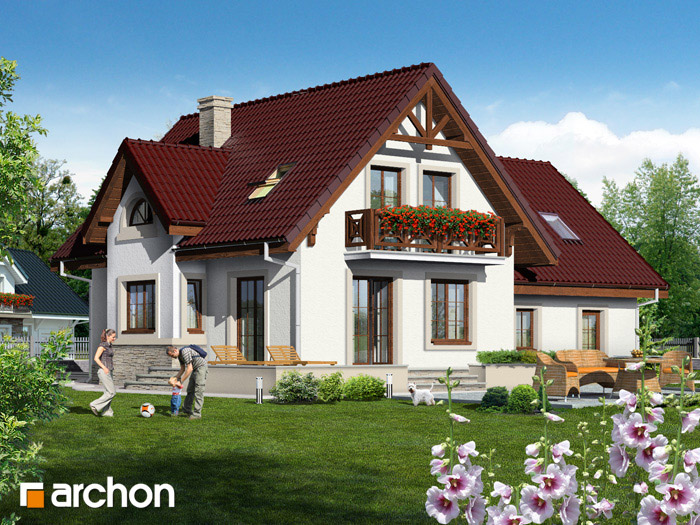 Dom w morelach (G2) - Widok 2 Dom w morelach (G2) - Widok 2