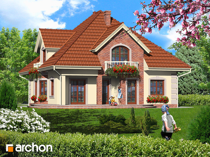 Dom w orchideach 2 - Widok 2 Dom w orchideach 2 - Widok 2