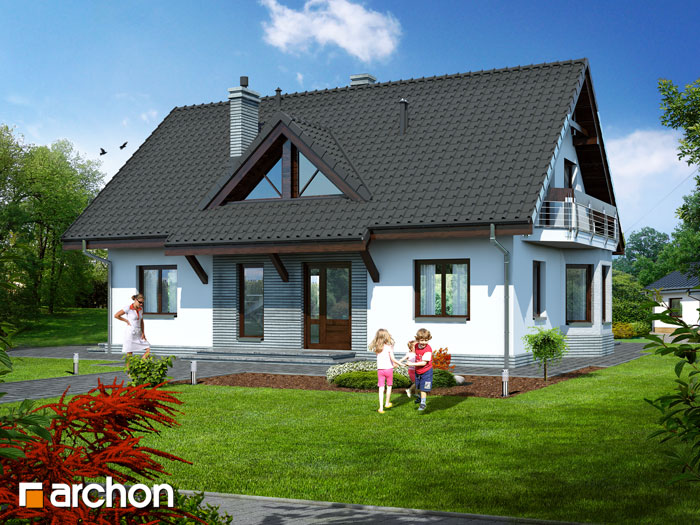 Dom w melisie - Widok 2 Dom w melisie - Widok 2