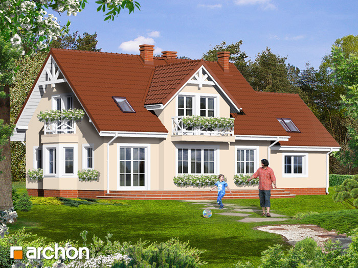 Dom w magnoliach 2 (G2) - Widok 2 Dom w magnoliach 2 (G2) - Widok 2