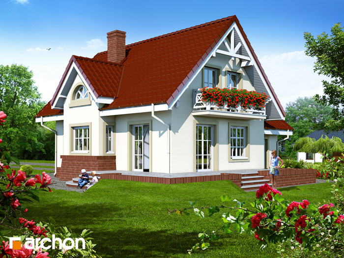 Dom w morelach - Widok 2 Dom w morelach - Widok 2