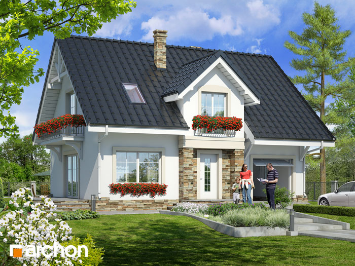 Dom w lucernie 2 - Widok 1 Dom w lucernie 2 - Widok 1