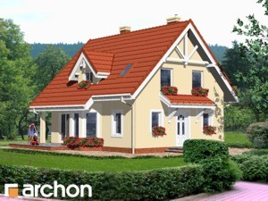 Dom w miodunkach - Widok 2 Dom w miodunkach - Widok 2