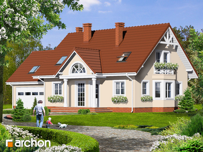 Dom w magnoliach 2 (G2) - Widok 1 Dom w magnoliach 2 (G2) - Widok 1