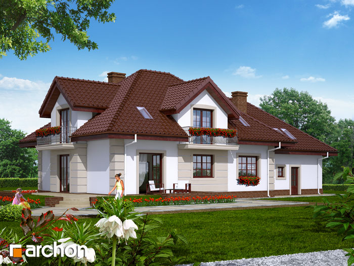 Dom w kaliach 4 (G2) - Widok 2 Dom w kaliach 4 (G2) - Widok 2