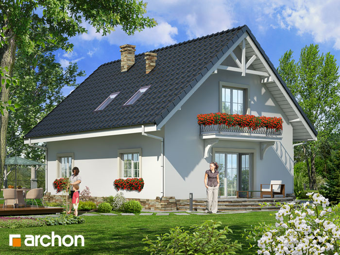Dom w lucernie 2 - Widok 2 Dom w lucernie 2 - Widok 2