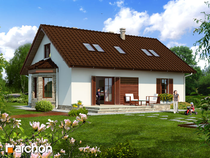 Dom w jeżynach 2 (PD) - Widok 2 Dom w jeżynach 2 (PD) - Widok 2