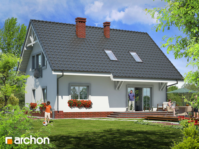 Dom w lucernie - Widok 2 Dom w lucernie - Widok 2