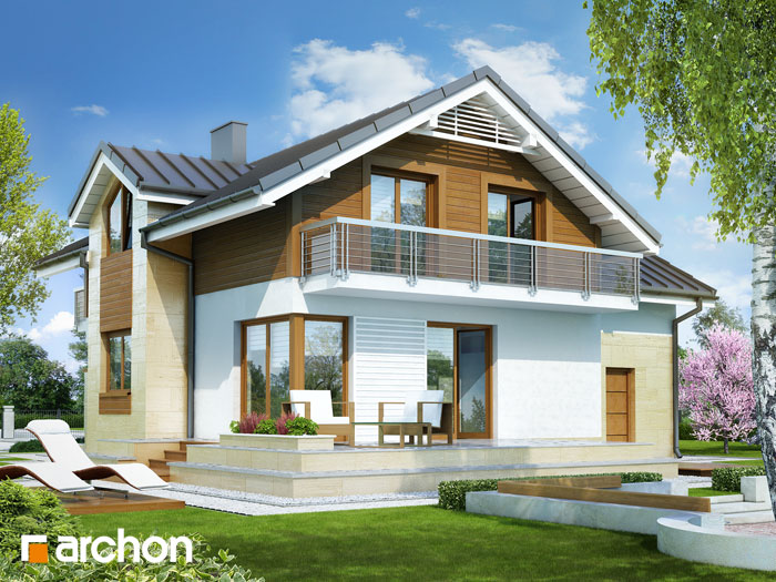 Dom w morelach 3 - Widok 2 Dom w morelach 3 - Widok 2
